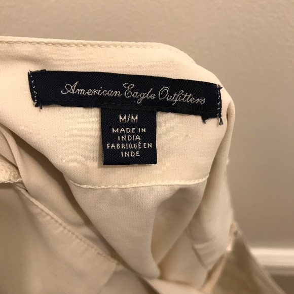 American Eagle Pleated Camisole Lace Medium - Picture 6 of 7